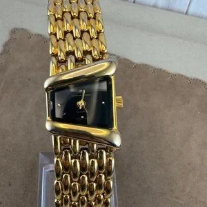Gloria Vanderbilt Trapezoid Gold Tone Bracelet Dress Watch Gloria Vanderbilt | Accessories | Gloria Vanderbilt  main image 2